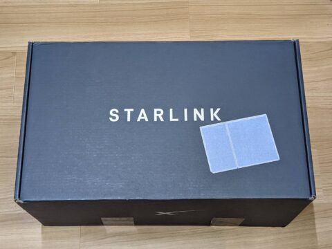衛星インターネット Starlink RV導入