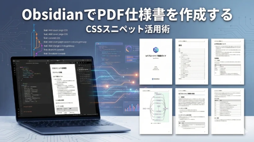 ObsidianでPDF仕様書を作成する：CSSスニペット活用術