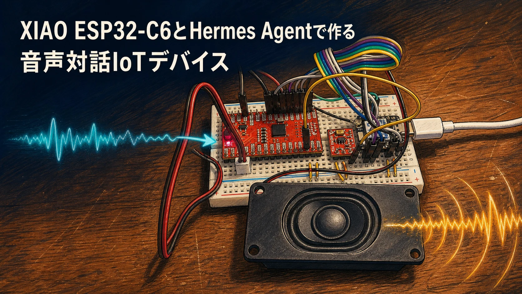XIAO ESP32-C6とHermes Agentで作る音声対話IoTデバイス